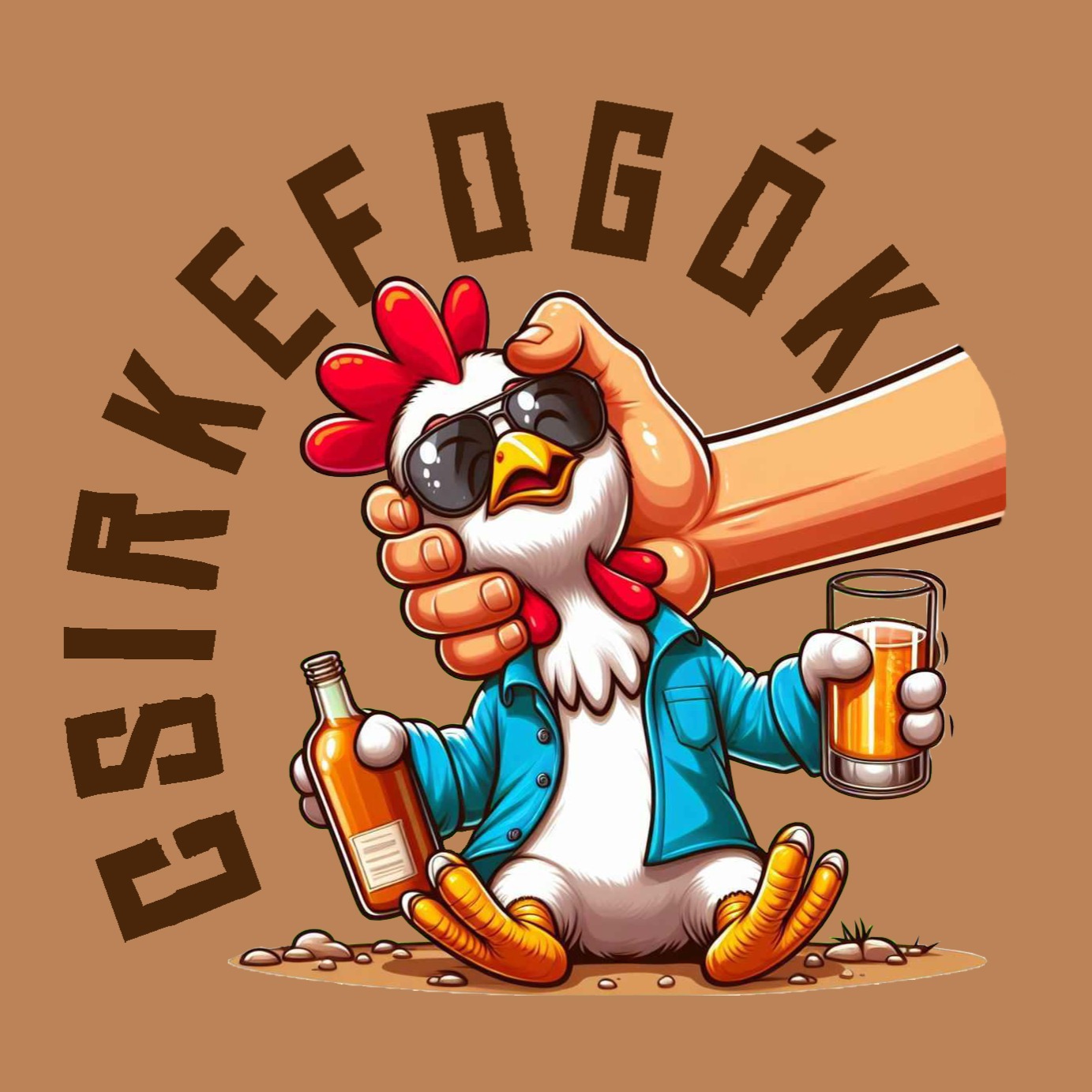 Csirkefogók logo