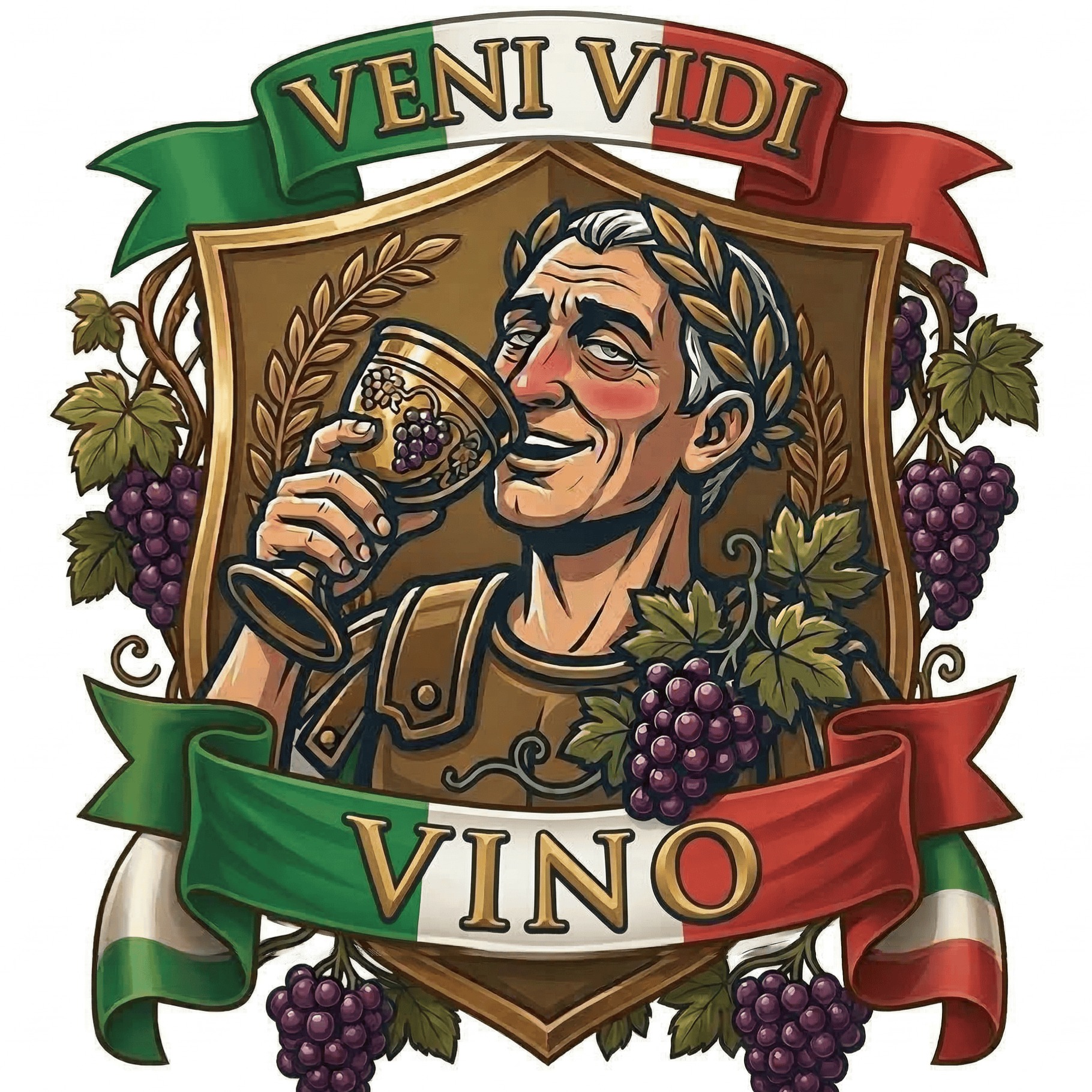 VENI VIDI VINO logo