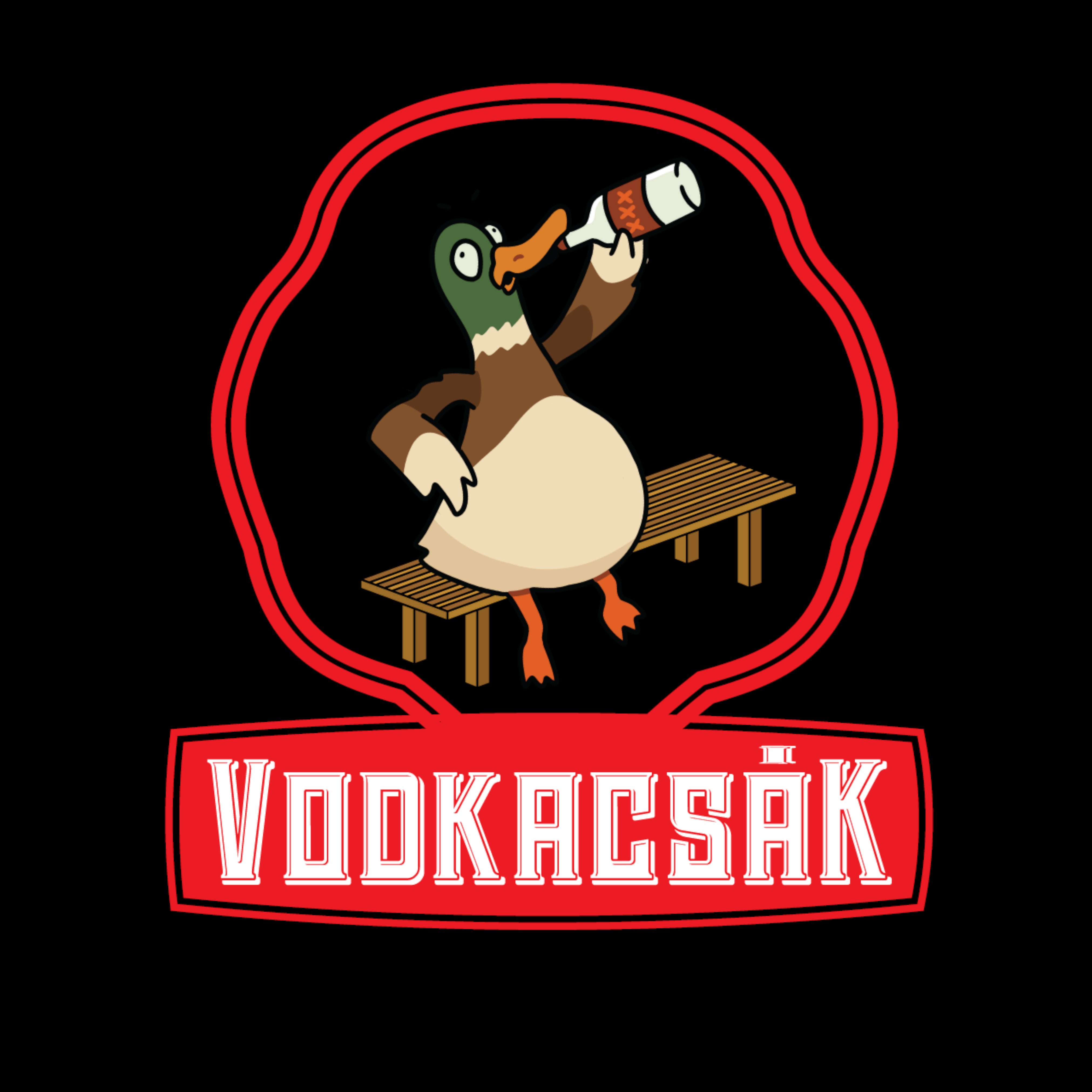 Vodkacsák logo